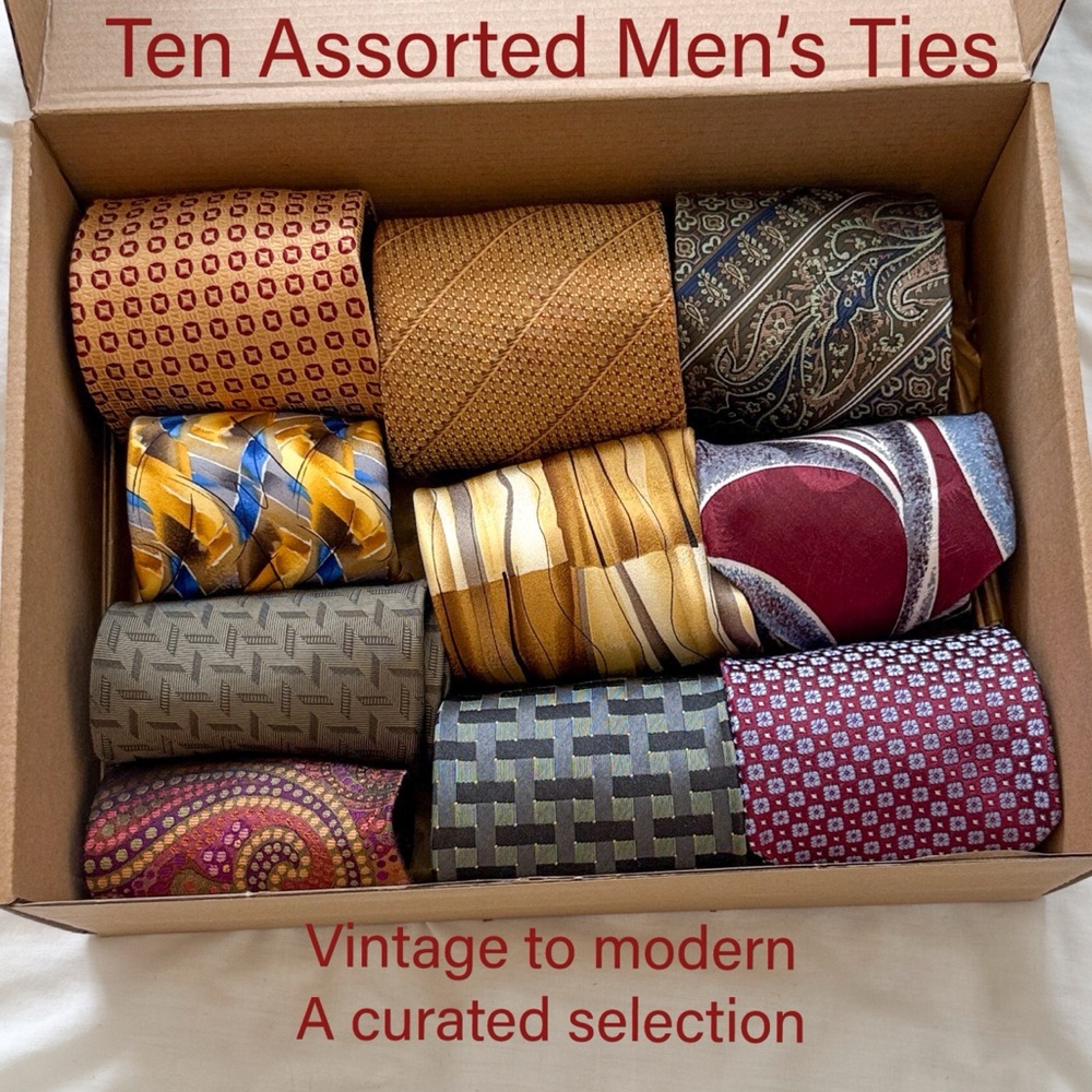 Box 9 - Assorted Men's Ties Set